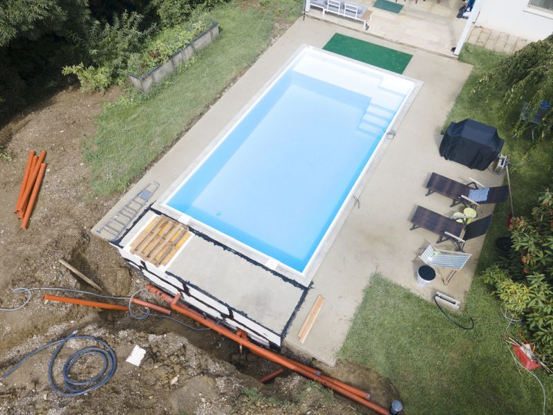 Pool Site Leveling